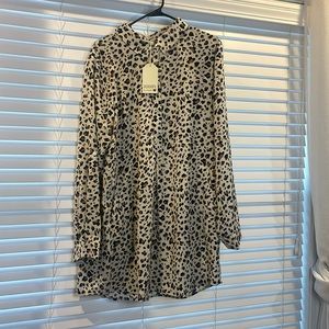 Cheetah print dress size large!